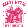 Heavy Metal – Ritter & Pferd Mittelalter-Design