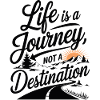 Life Is a Journey Motivational Design