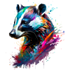 Painted Badger