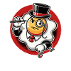 Elegant Fried Egg Gentleman