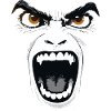 Scary Vampire Face