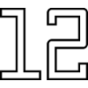 Numéro 12 (Style Université)