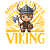 Mommy's little Viking