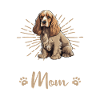 Cocker anglais Cocker Spaniel Groovy Cocker Mom