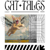 Surreal Flying Cat – Magic Cat Motif