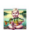 Junior Angler - Baby Gift