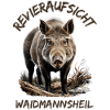 Jäger-Waidmannsheil Revieraufsicht-Wildschwein