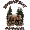 Jäger-Waidmannsheil Revieraufsicht-Wildschwein