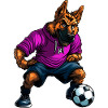 Fussball Schäferhunde