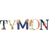 TYMON Name mit Blumen geschmückt