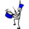 Drummer drum band