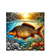 Young Angler - Carp Motif