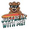 Just Bear With Me - Surf Bear Fun