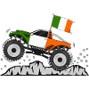 Monstertruck Irland Flagge