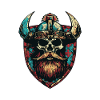 Crête de crâne viking