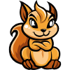 Eichhörnchen Comic