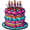 Gâteau d'anniversaire