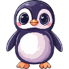 Cute Cartoon Penguin Character