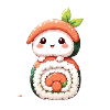 Cute sushi design