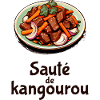 Kangaroo Stir-Fry - Dark Text
