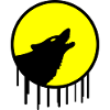 wolf full moon