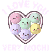 Expressing love through mochi
