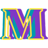 Mehrfarbiger Buchstabe m