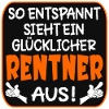 RENTNERGESCHENKE GLÜCKLICHER RENTNER RENTE
