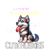 Sled Dog Girl Husky