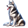 Schlittenhund