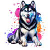Sled Dog Gift Husky