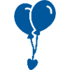 Flying Heart – Love Carried by Balloons