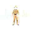 Firefighter heartbeat fire brigade sayings