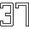 Number 37 (University Style)