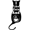 I like cats and coffee