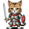 Chat Guerrier Romain Chat Cadeau