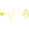 Apnée Plongée Pulse Heart