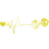 Haltère Pulse Love