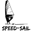 Speed Sail Board Silhouette