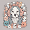 Cats and dog fan