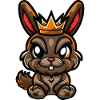 Bunny Cartoon Crown