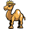 Camel Cartoon Crown
