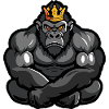 Gorilla Cartoon Crown