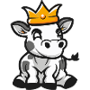 Cow Cartoon Crown