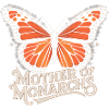 Majestueux monarque papillon amour