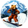 Bears Snowboard