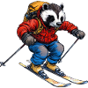 Skier Badger