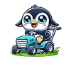 Penguin Tracteur Horticulture Paysagiste