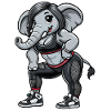 Gym Elephant babe