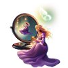 Princesse devant le miroir